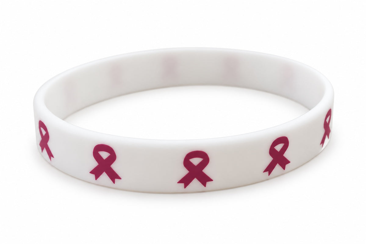 PINK RIBBON CANCER BRACELET