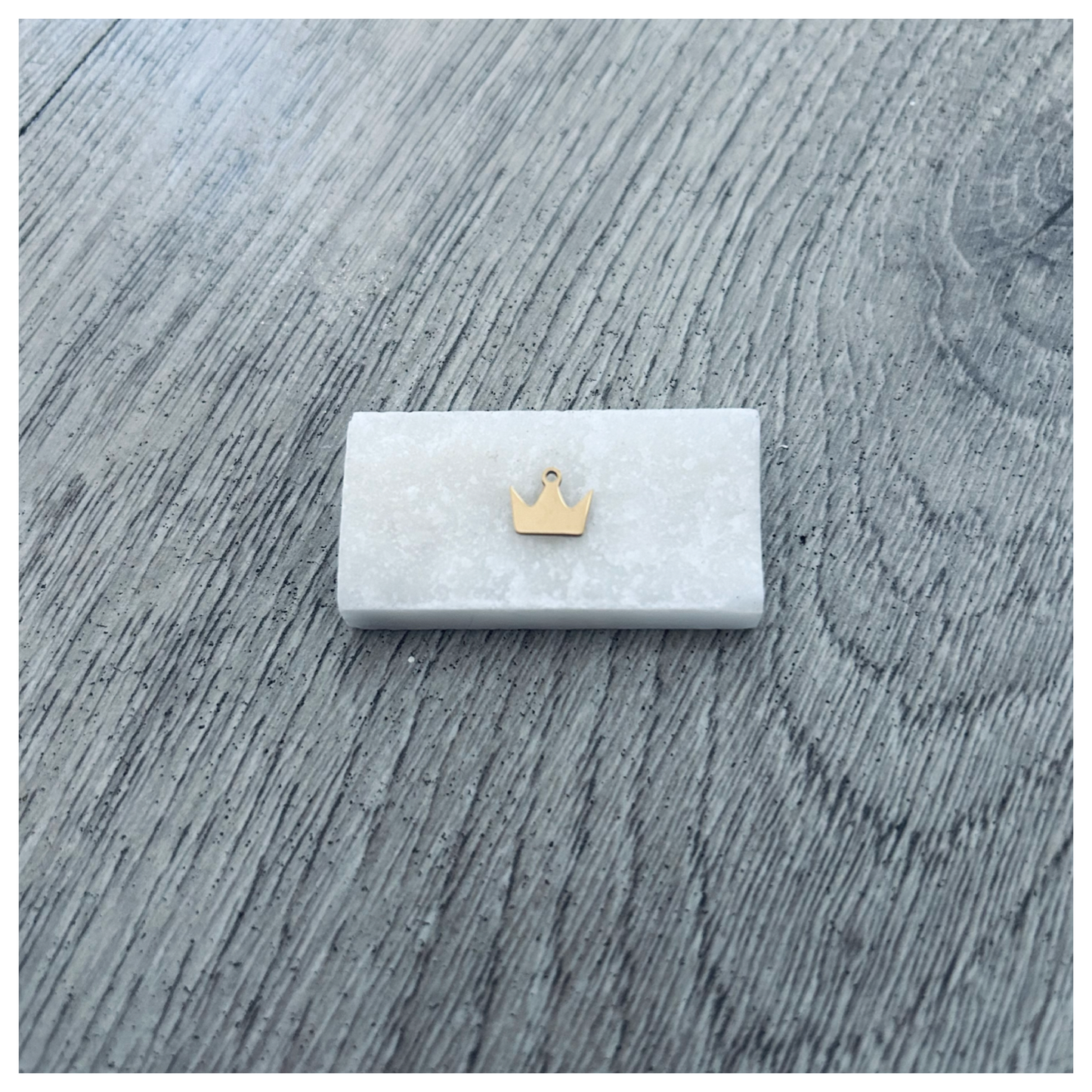GOLD CROWN CHARM