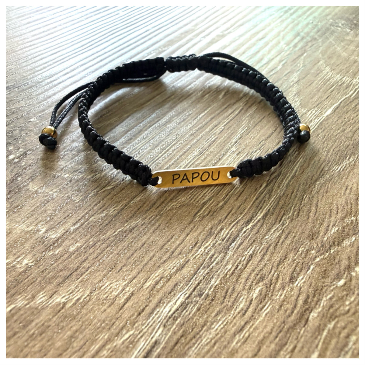 PAPOU ENGRAVED BRACELET