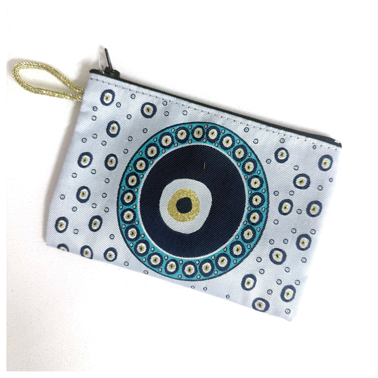 EMBROIDERED COSMETIC BAG