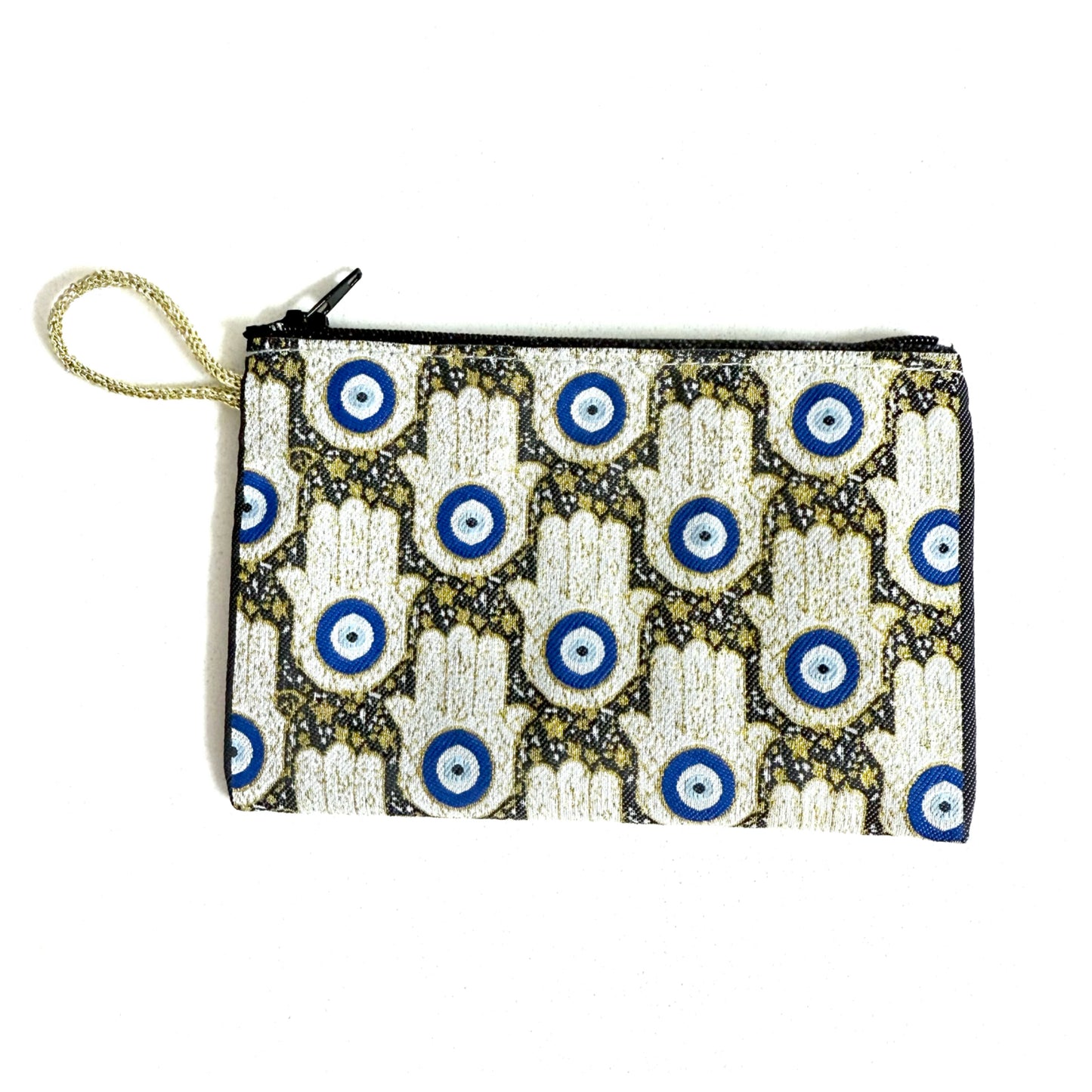 EMBROIDERED COSMETIC BAG