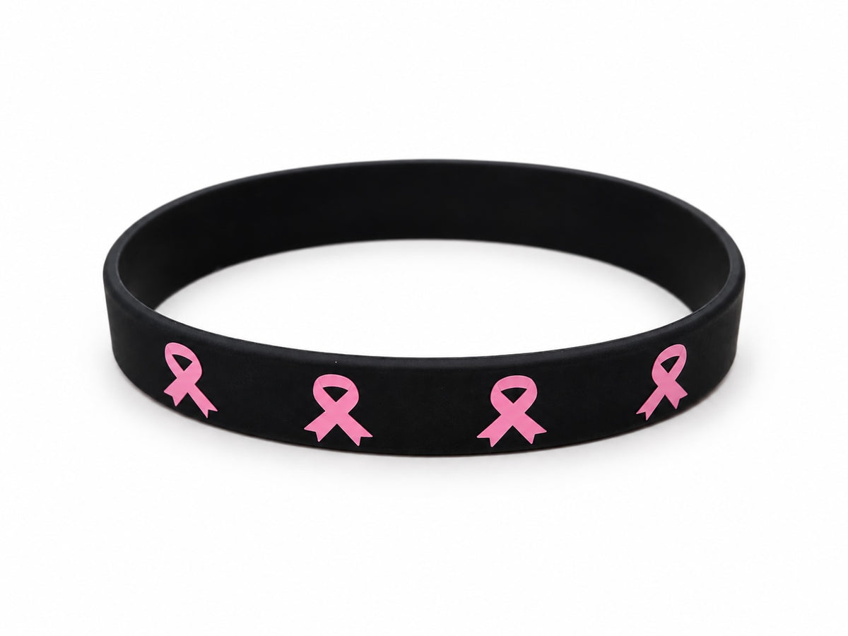 PINK RIBBON CANCER BRACELET
