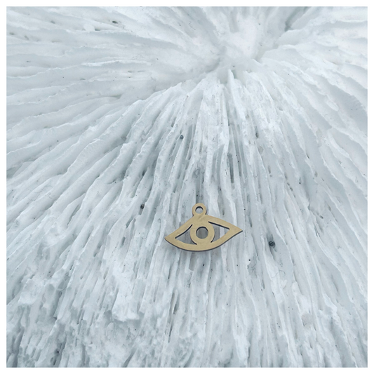 GOLD EVIL EYE 5