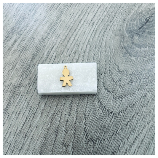 GOLD BOY CHARM