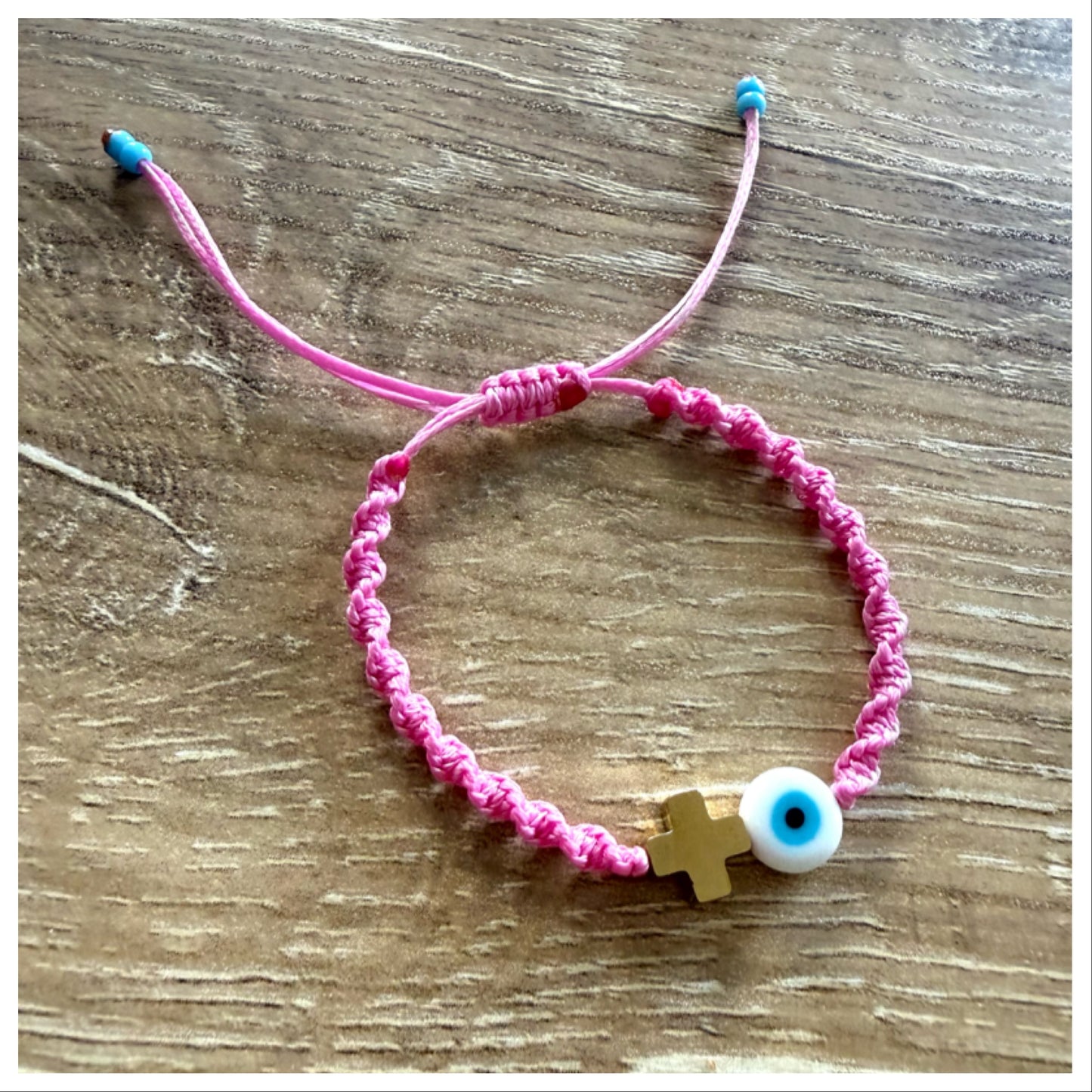 PINK SPIRAL KNOT BRACELET