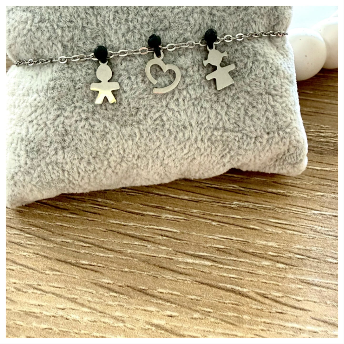 SILVER CHARM BRACELET