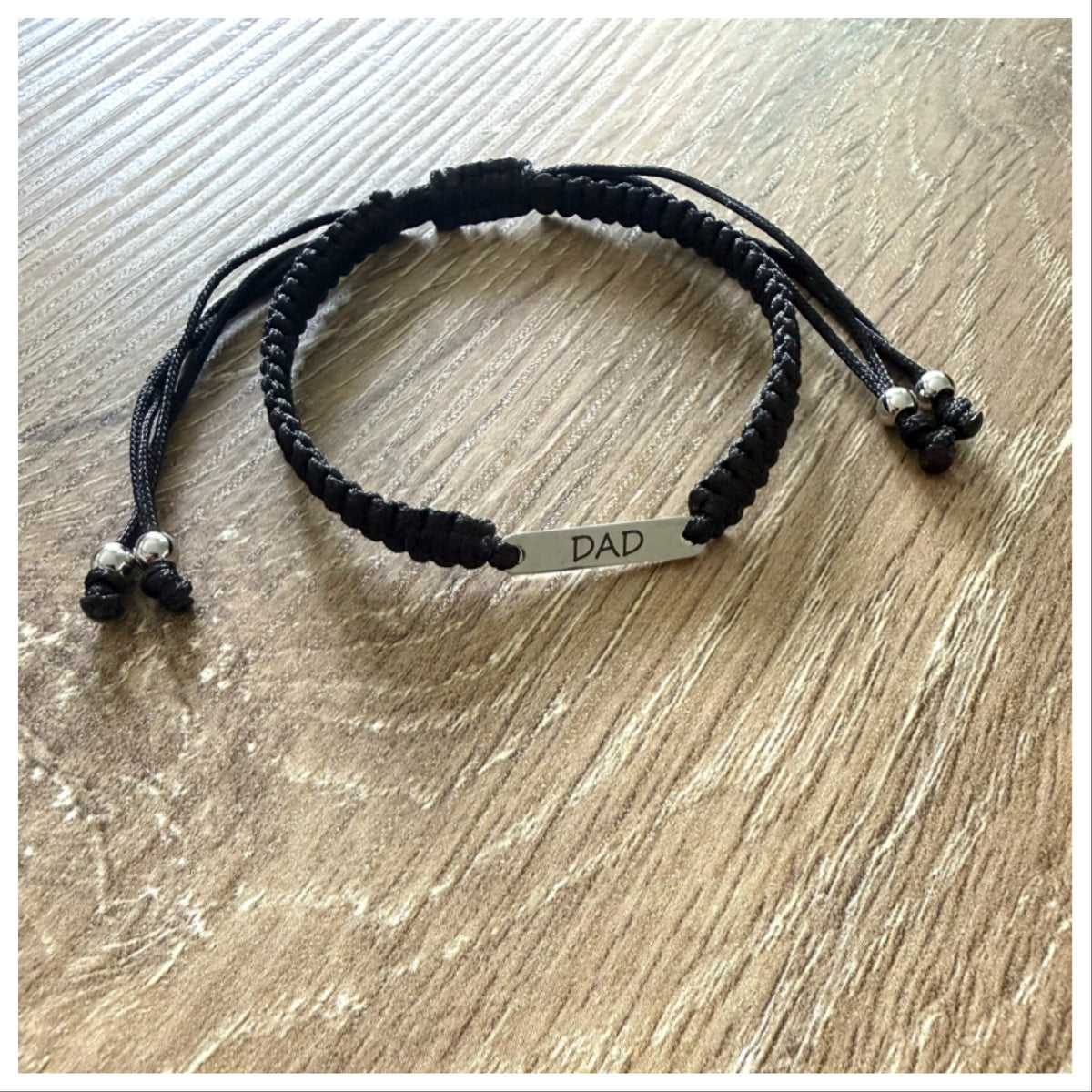 DAD ENGRAVED BRACELET