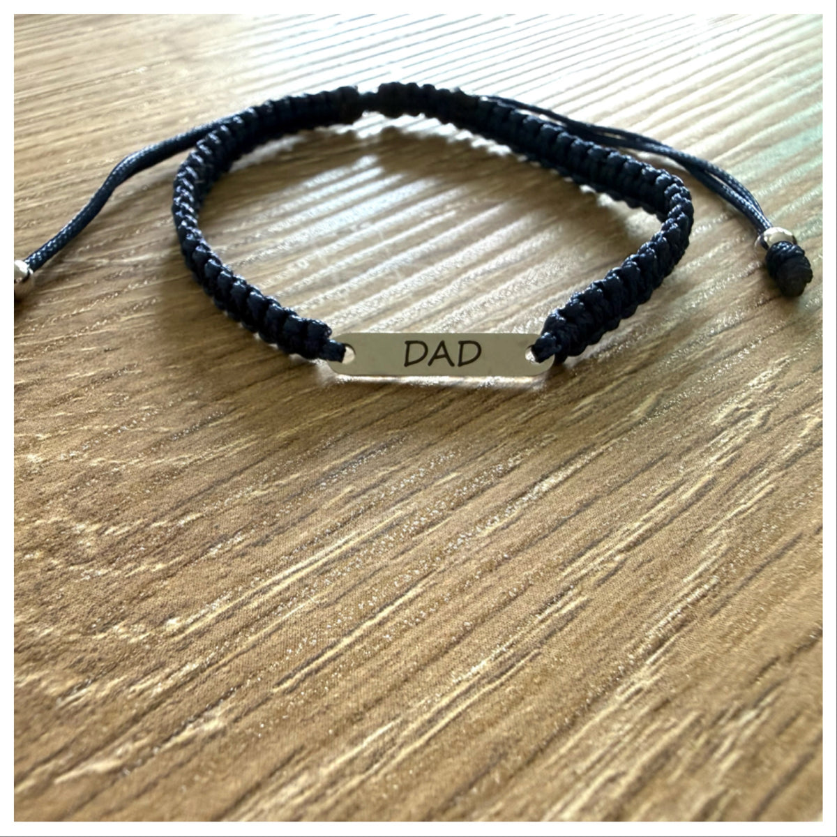 DAD ENGRAVED BRACELET