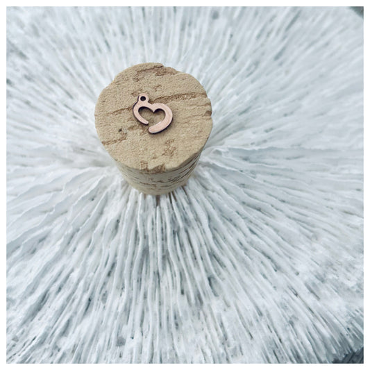 ROSE GOLD OPEN HEART