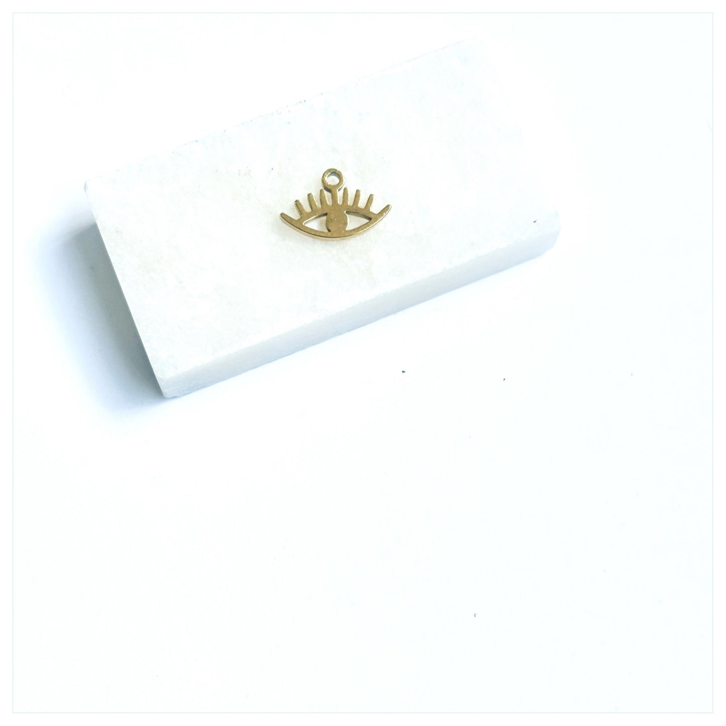 GOLD EVIL EYE CHARM