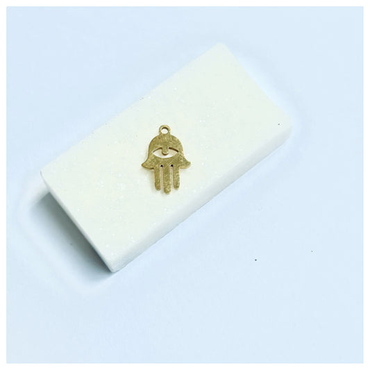 GOLD HAMSA HAND CHARM