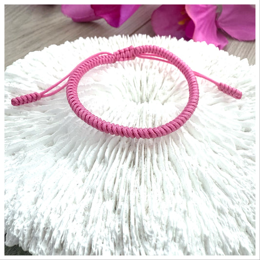 SNAKE KNOT-PINK