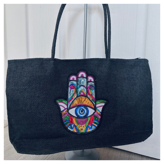 HAMSA BEACH BAG