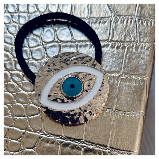 ROUND EVIL EYE HAIR BAND