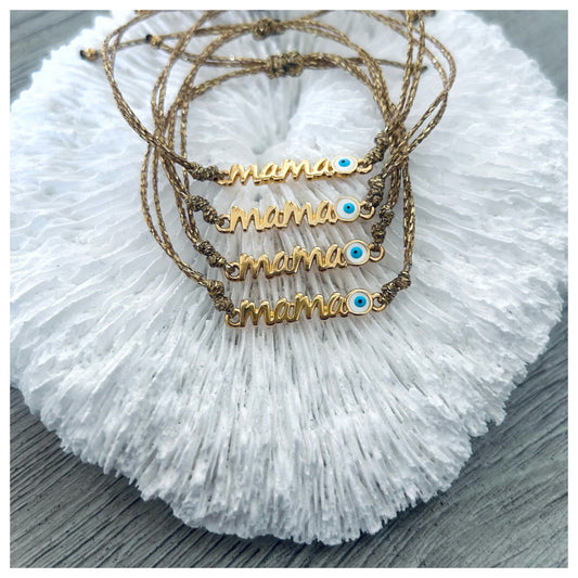 GOLD " MAMA" BRACELET